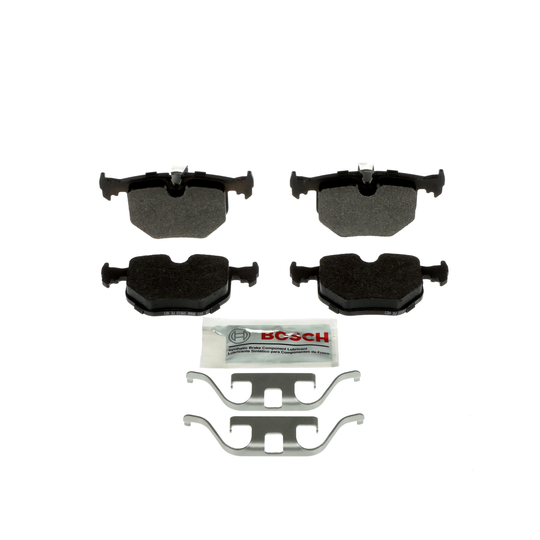 BE683H Blue Semi-Metallic Brake Pads with Hardware Bosch Canada