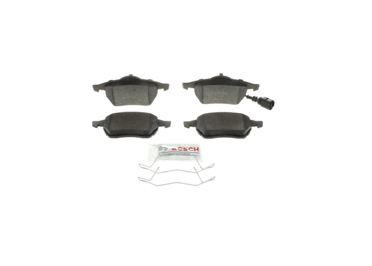 BE687AH Blue Semi-Metallic Brake Pads with Hardware Bosch Canada