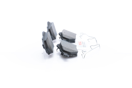 BE687H Blue Semi-Metallic Brake Pads with Hardware Bosch Canada