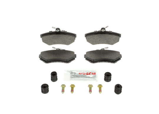 BE704H Blue Semi-Metallic Brake Pads with Hardware Bosch Canada