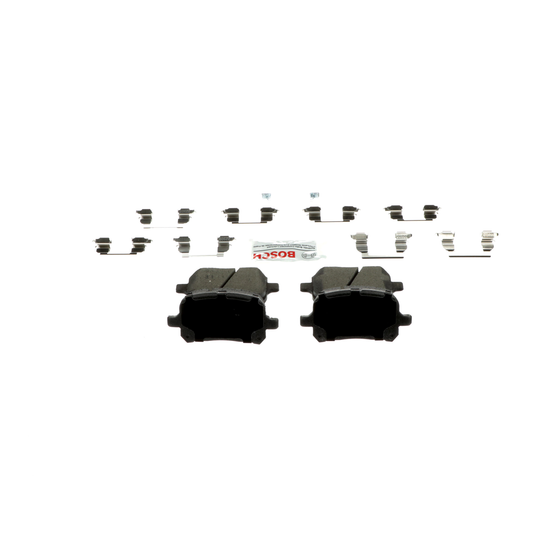 BE707H Blue Ceramic Brake Pads with Hardware Bosch Canada