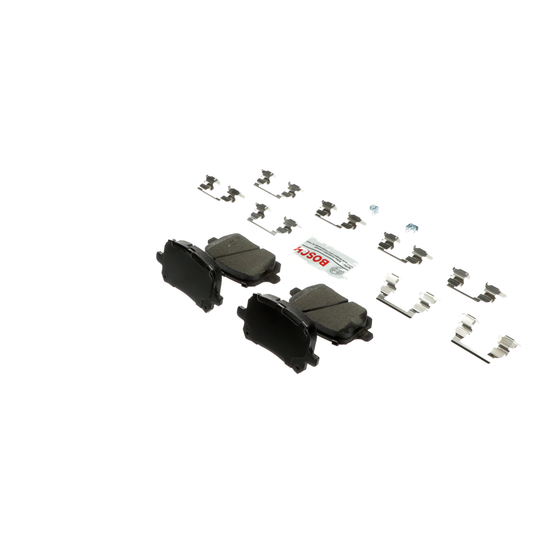 BE707H Blue Ceramic Brake Pads with Hardware Bosch Canada