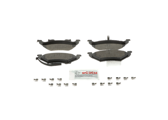 BE715H Blue Semi-Metallic Brake Pads with Hardware Bosch Canada