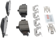Load image into Gallery viewer, BE727H Blue Ceramic Brake Pads with Hardware Bosch Canada