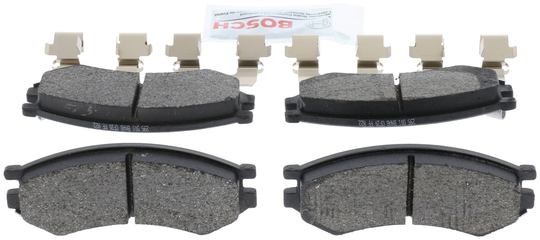 BE728H Blue Ceramic Brake Pads with Hardware Bosch Canada