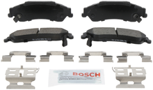 Load image into Gallery viewer, BE729H Blue Ceramic Brake Pads with Hardware Bosch Canada
