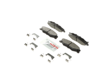 Load image into Gallery viewer, BE732H Blue Ceramic Brake Pads with Hardware Bosch Canada