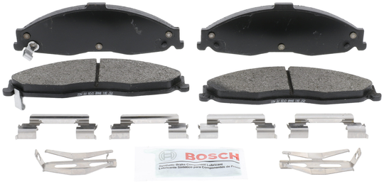 BE749H Blue Ceramic Brake Pads with Hardware Bosch Canada