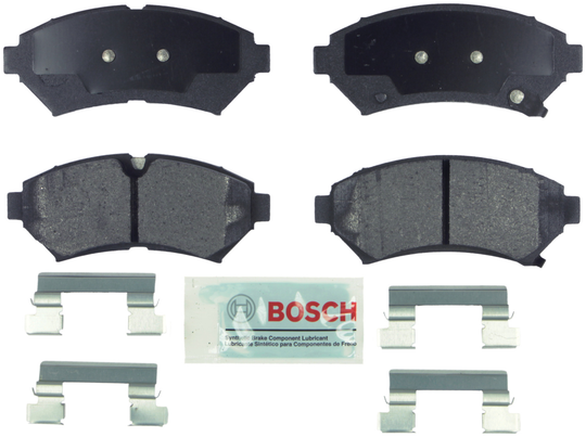 BE753H Blue Semi-Metallic Brake Pads with Hardware Bosch Canada