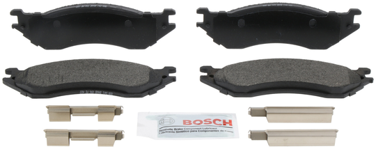 BE758H Blue Semi-Metallic Brake Pads with Hardware Bosch Canada
