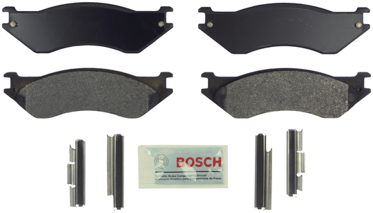 BE758H Blue Semi-Metallic Brake Pads with Hardware Bosch Canada