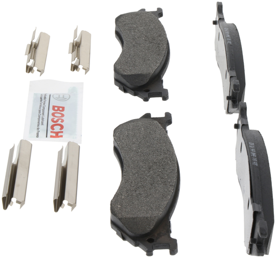 BE758H Blue Semi-Metallic Brake Pads with Hardware Bosch Canada