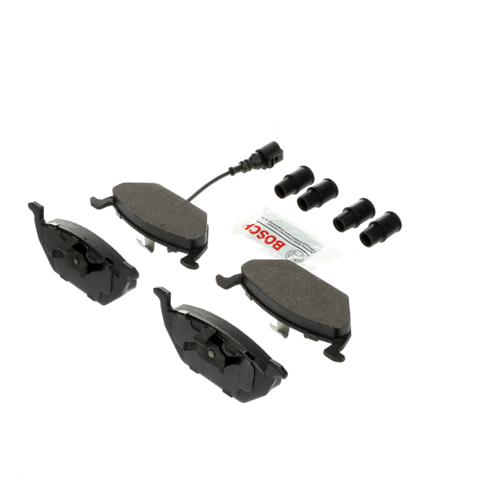 BE768AH Blue Semi-Metallic Brake Pads with Hardware Bosch Canada