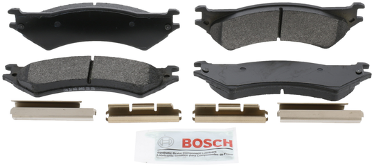 BE802H Blue Semi-Metallic Brake Pads with Hardware Bosch Canada