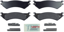 Load image into Gallery viewer, BE802H Blue Semi-Metallic Brake Pads with Hardware Bosch Canada