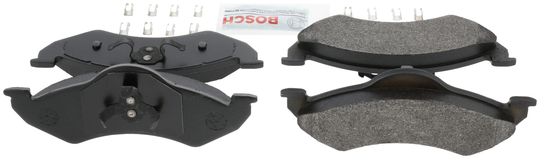 BE820H Blue Semi-Metallic Brake Pads with Hardware Bosch Canada