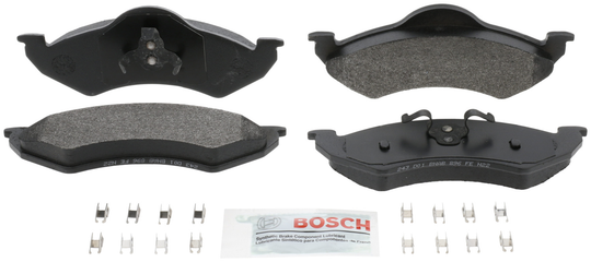 BE820H Blue Semi-Metallic Brake Pads with Hardware Bosch Canada