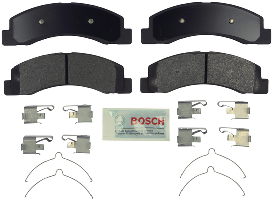 BE824H Blue Semi-Metallic Brake Pads with Hardware Bosch Canada