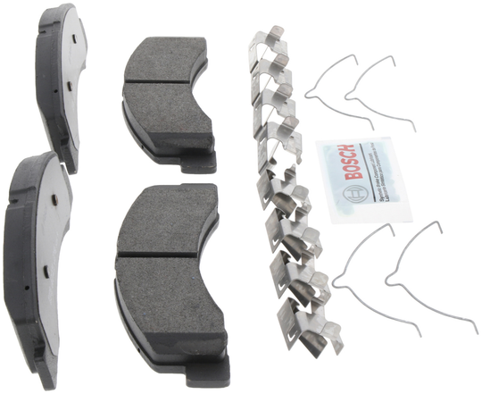 BE824H Blue Semi-Metallic Brake Pads with Hardware Bosch Canada
