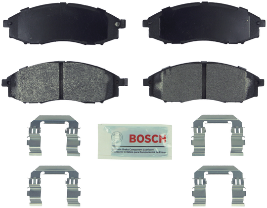 BE830H Blue Semi-Metallic Brake Pads with Hardware Bosch Canada