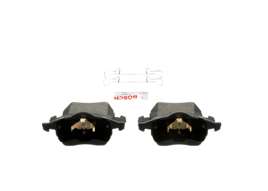 BE836H Blue Semi-Metallic Brake Pads with Hardware Bosch Canada