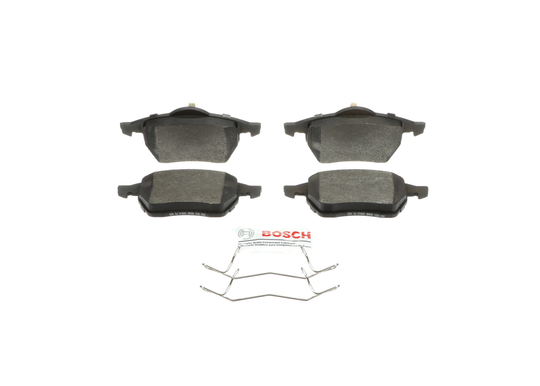BE836H Blue Semi-Metallic Brake Pads with Hardware Bosch Canada