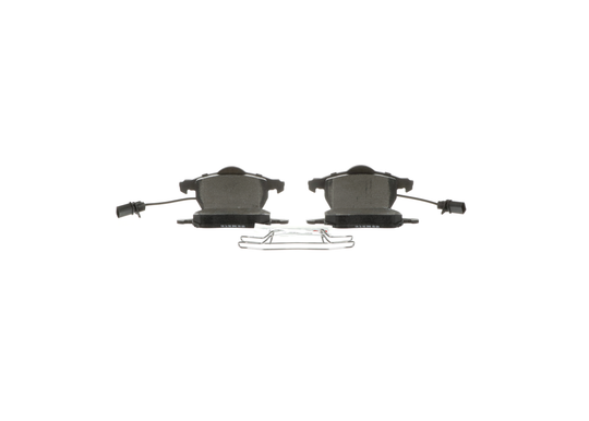 BE840H Blue Semi-Metallic Brake Pads with Hardware Bosch Canada