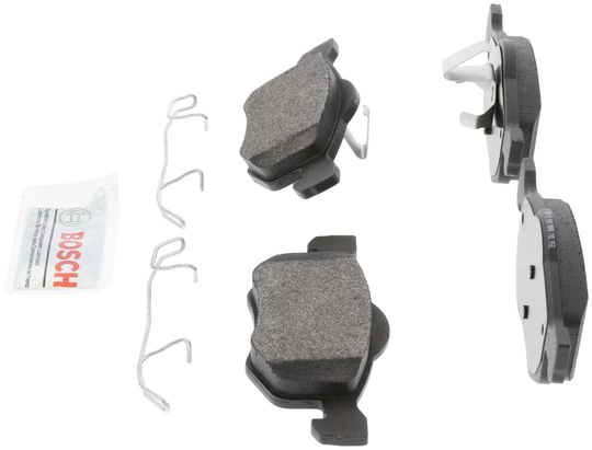 BE843H Blue Semi-Metallic Brake Pads with Hardware Bosch Canada