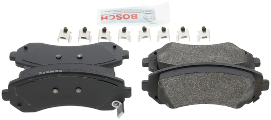BE844H Blue Semi-Metallic Brake Pads with Hardware Bosch Canada