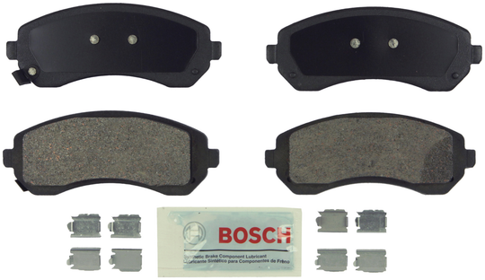 BE844H Blue Semi-Metallic Brake Pads with Hardware Bosch Canada