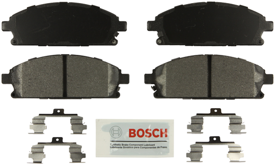 BE855H Blue Semi-Metallic Brake Pads with Hardware Bosch Canada