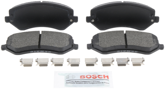 BE856AH Blue Semi-Metallic Brake Pads with Hardware Bosch Canada
