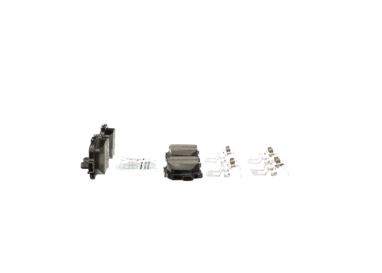 BE856H Blue Semi-Metallic Brake Pads with Hardware Bosch Canada