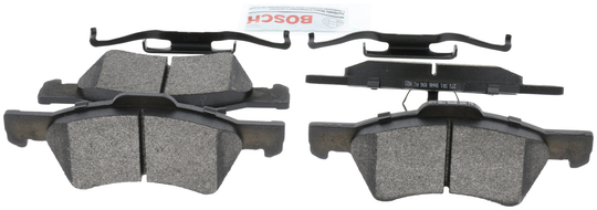 BE857H Blue Semi-Metallic Brake Pads with Hardware Bosch Canada