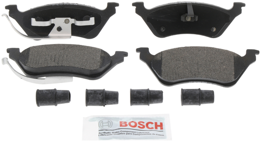 BE858H Blue Semi-Metallic Brake Pads with Hardware Bosch Canada