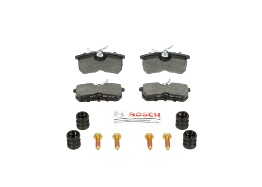 BE886H Blue Semi-Metallic Brake Pads with Hardware Bosch Canada
