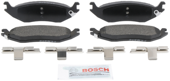 BE898H Blue Semi-Metallic Brake Pads with Hardware Bosch Canada