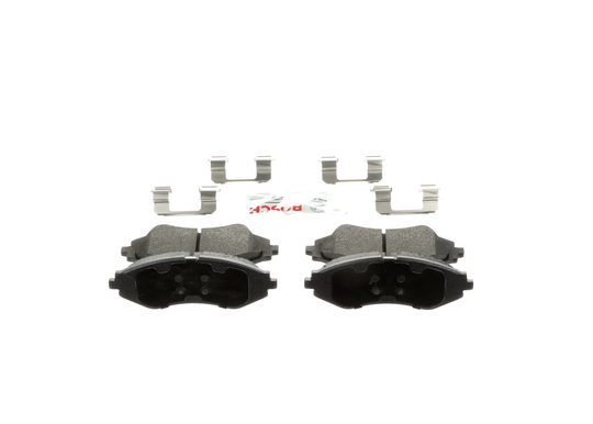 BE902H Blue Semi-Metallic Brake Pads with Hardware Bosch Canada