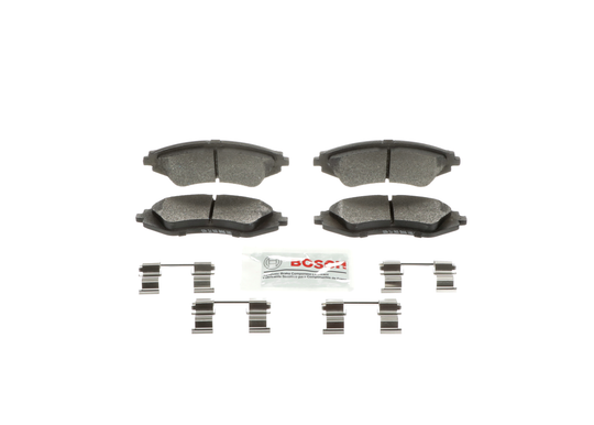 BE902H Blue Semi-Metallic Brake Pads with Hardware Bosch Canada