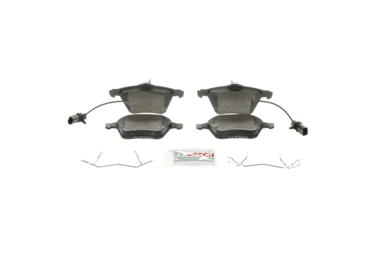 BE915H Blue Semi-Metallic Brake Pads with Hardware Bosch Canada