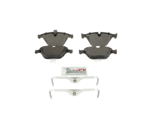 BE918H Blue Semi-Metallic Brake Pads with Hardware Bosch Canada