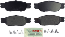 Load image into Gallery viewer, BE933 Blue Semi-Metallic Brake Pads with Hardware Bosch Canada