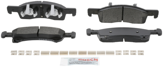 BE934H Blue Semi-Metallic Brake Pads with Hardware Bosch Canada