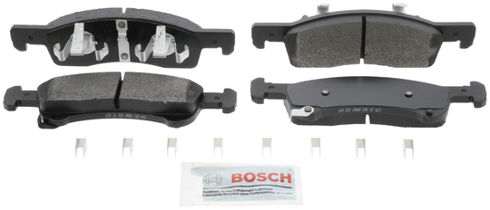 BE934 Blue Semi-Metallic Brake Pads with Hardware Bosch Canada