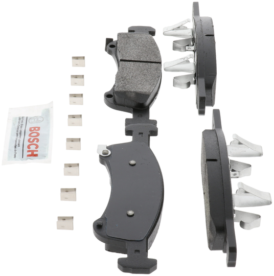 BE934 Blue Semi-Metallic Brake Pads with Hardware Bosch Canada