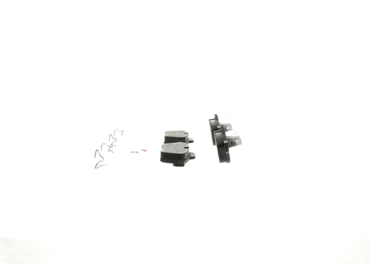 BE939H Blue Semi-Metallic Brake Pads with Hardware Bosch Canada