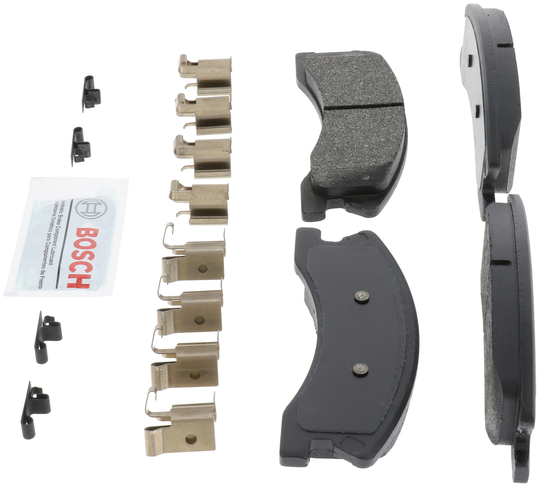 BE945H Blue Semi-Metallic Brake Pads with Hardware Bosch Canada