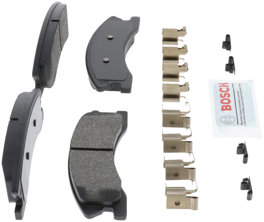 BE945H Blue Semi-Metallic Brake Pads with Hardware Bosch Canada