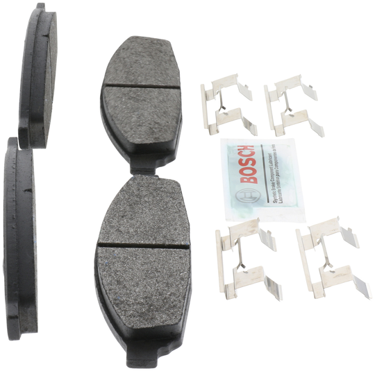 BE953H Blue Ceramic Brake Pads with Hardware Bosch Canada
