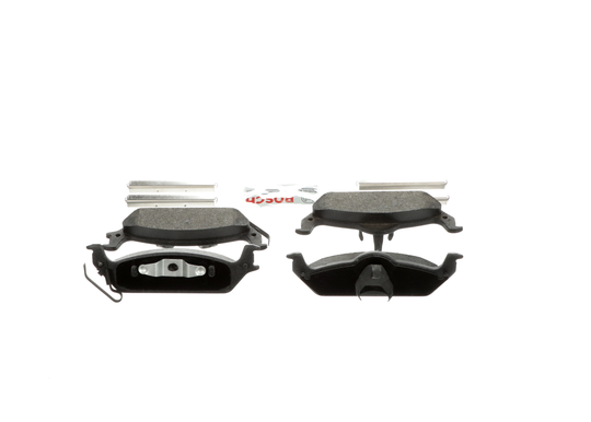 BE963H Blue Semi-Metallic Brake Pads with Hardware Bosch Canada